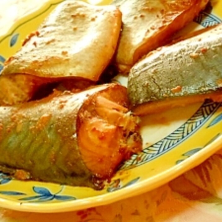 濃厚❤鯖の味噌マヨ生姜焼き❤